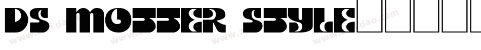 DS Motter Style字体转换